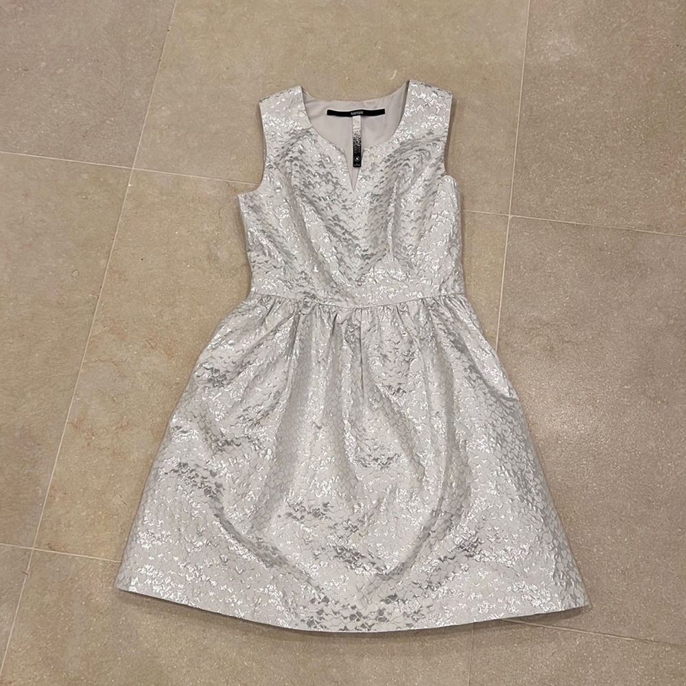 Kensie silver dress
